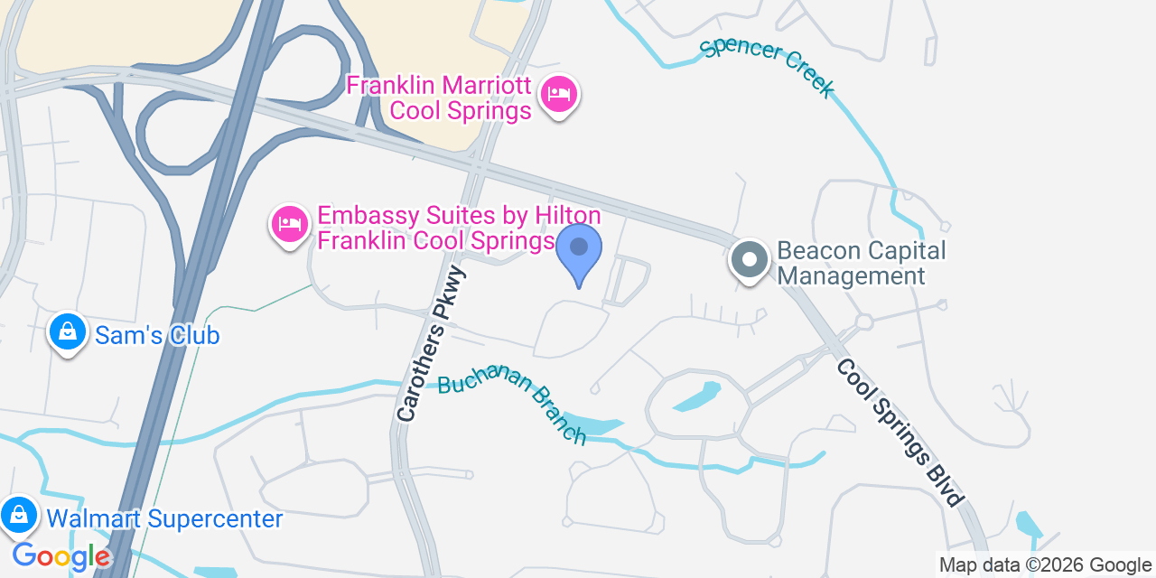Map location for Alan D. Hall, Attorney at Law, PLC