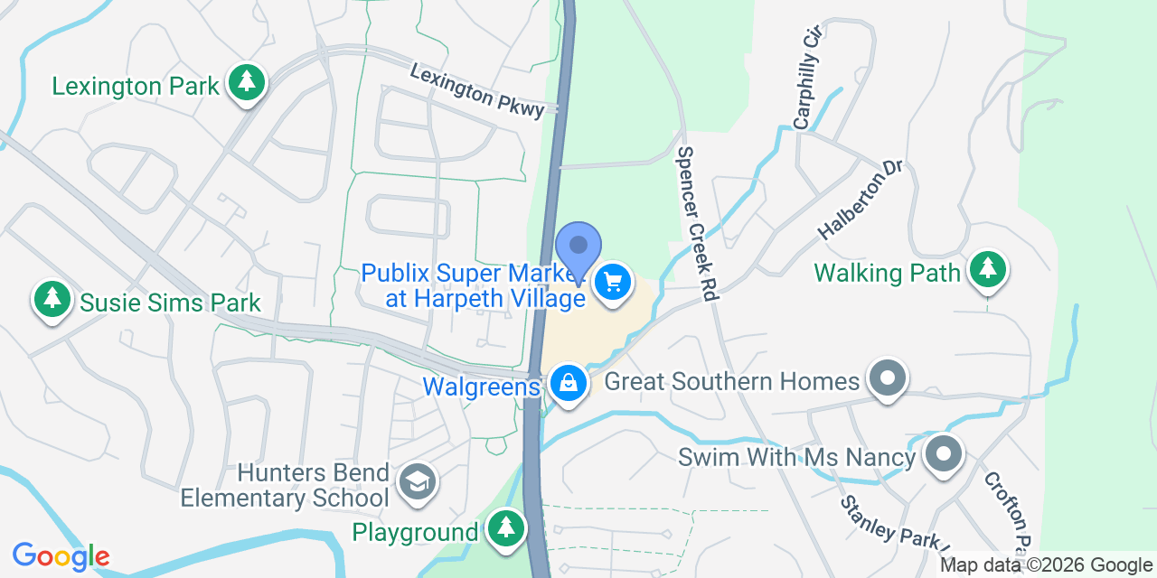 Map location for Jon D Curtis