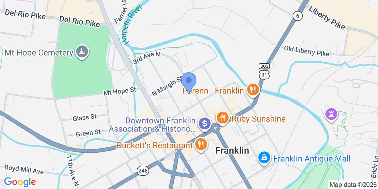 Map location for Emmack Probate and Estate Legal Group