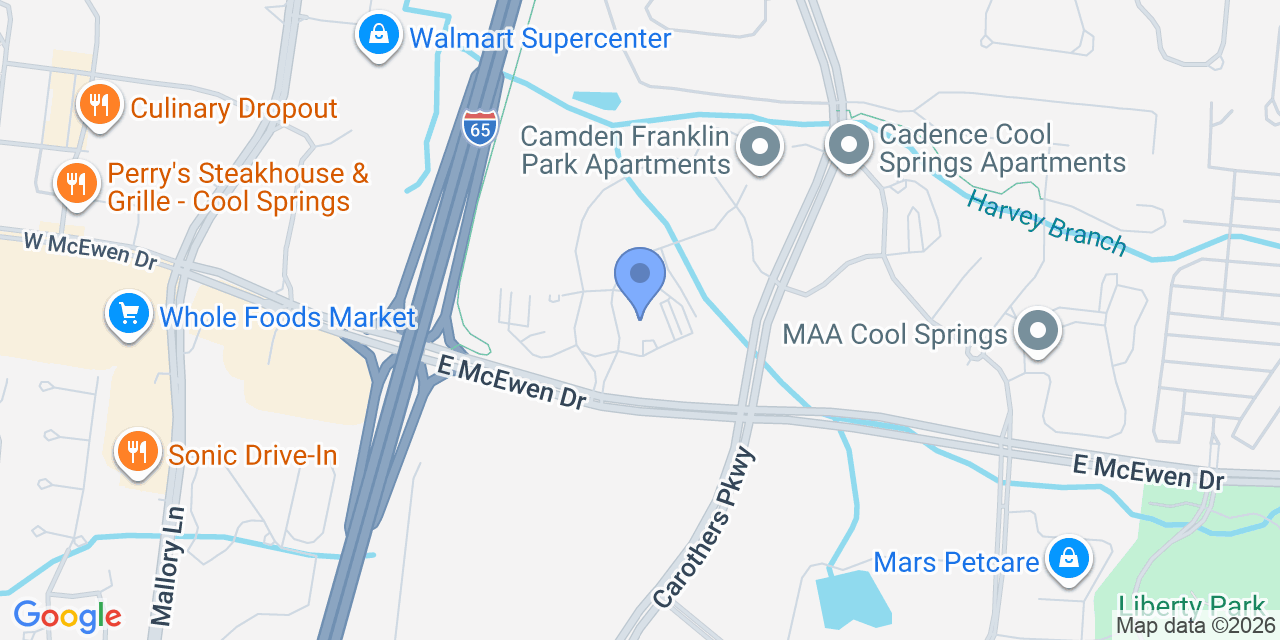 Map location for Thompson Burton PLLC