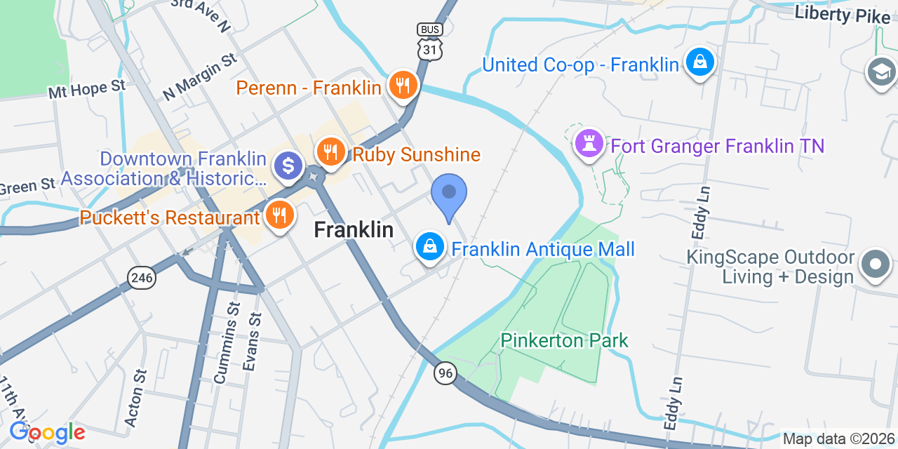 Map location for M. Todd Sandahl, Attorney at Law
