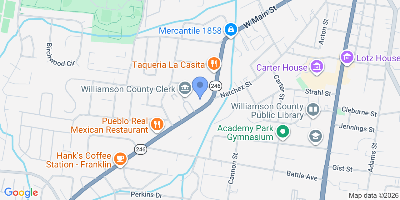 Map location for Milazo Law, P.C.