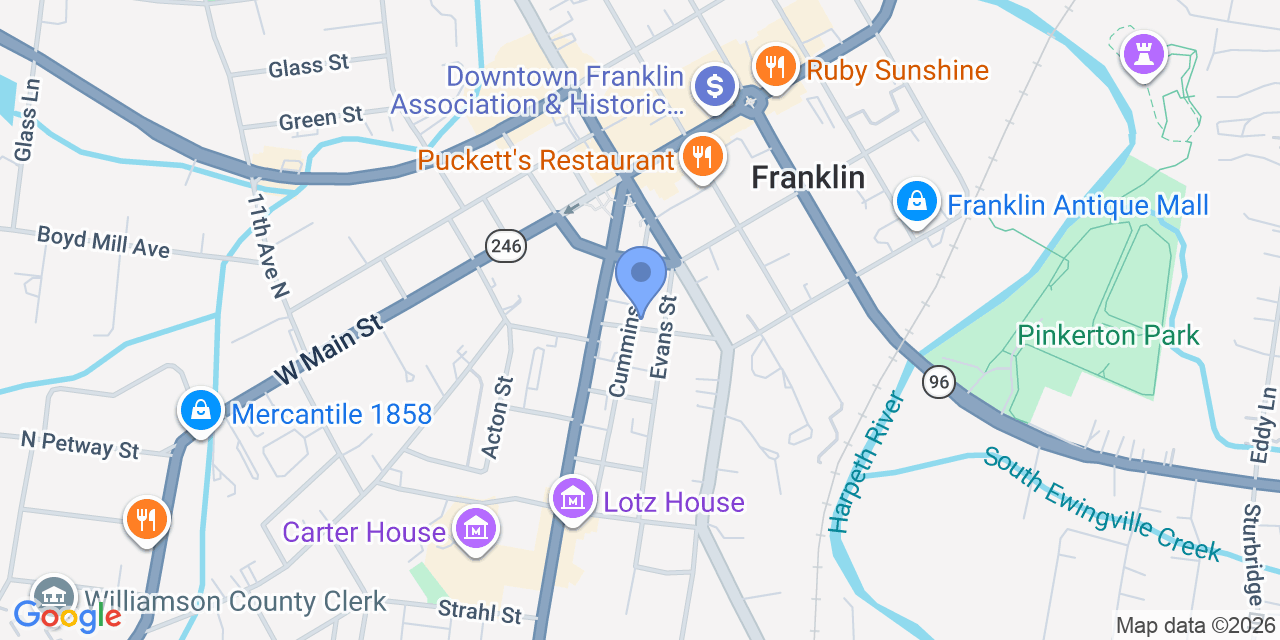 Map location for Craig Brent Attorneys